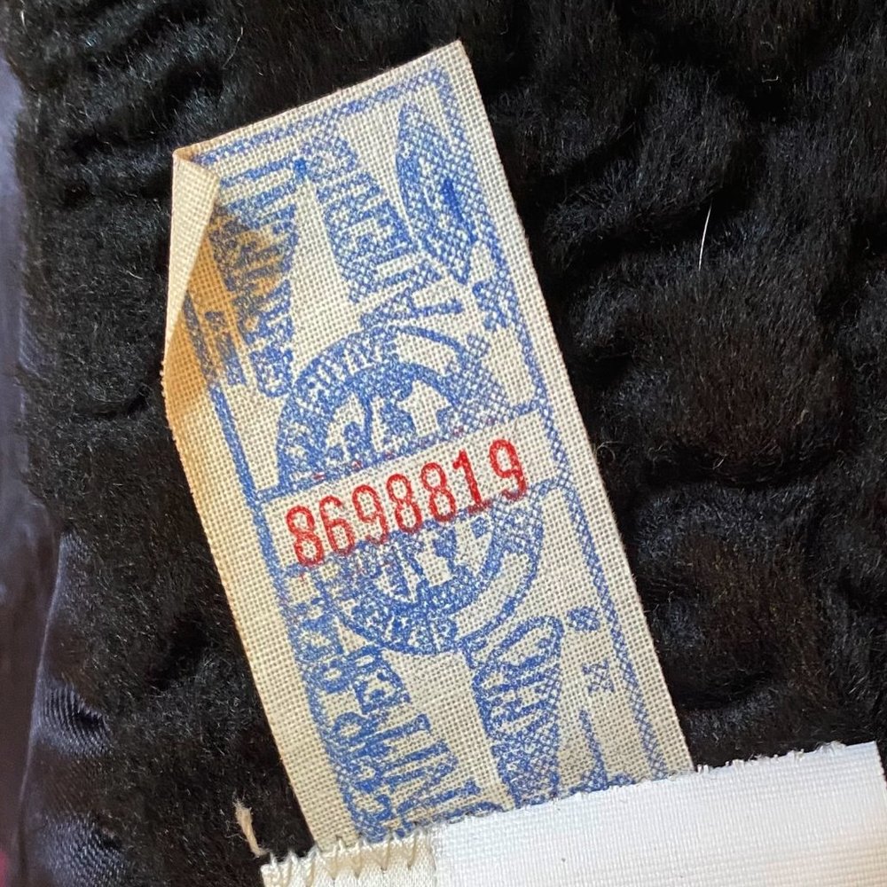 VINTAGE (c. 1960) | Faux Persian Lamb Coat | VERY GOOD!!! - Picture 9 of 9